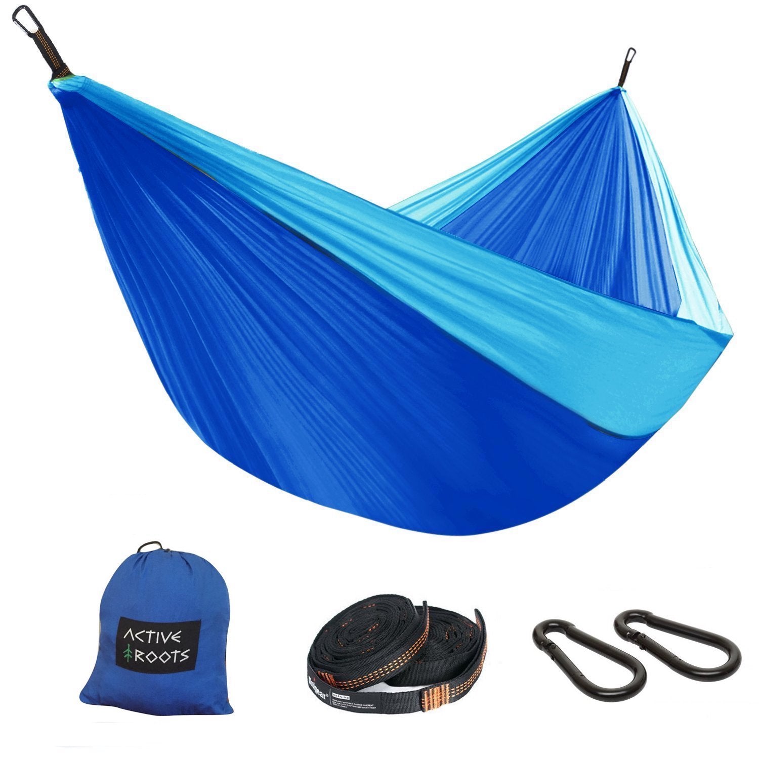 Blue/Light Blue Camping Hammock 