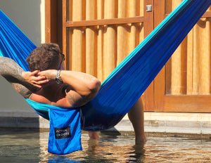 Blue/Light Blue Hammock