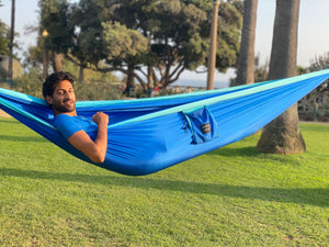 Blue/Light Blue Hammock