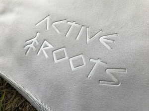 Active Roots Microfiber Travel Towel - Active Roots Grey XL Microfiber Towel