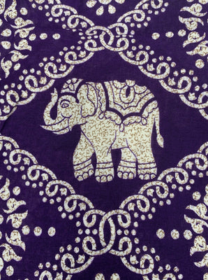 Evolution & Creation Leggings  Elephant print, Purple and black