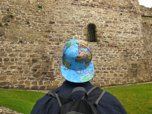 World Map Snapback Hat