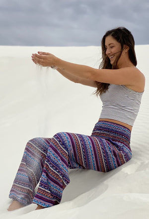 Lavendar Harem Pants